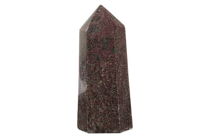 Polished Garnetite (Garnet) Tower - Madagascar #214855